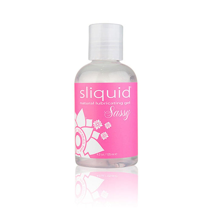 Sliquid Naturals Sassy Anal Lubricant-125ml - Ultra Thick, Vegan, Water-Soluble, Hypoallergenic, Non-Toxic, pH Balanced