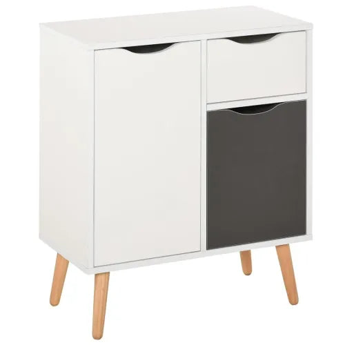 Floor Cabinet Storage Cupboard Sideboard with Drawer for Bedroom, Living Room