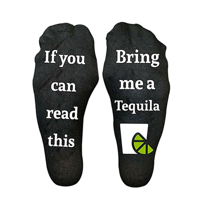 Funny Tequila Socks - Bring me a Tequila - Size 4-7