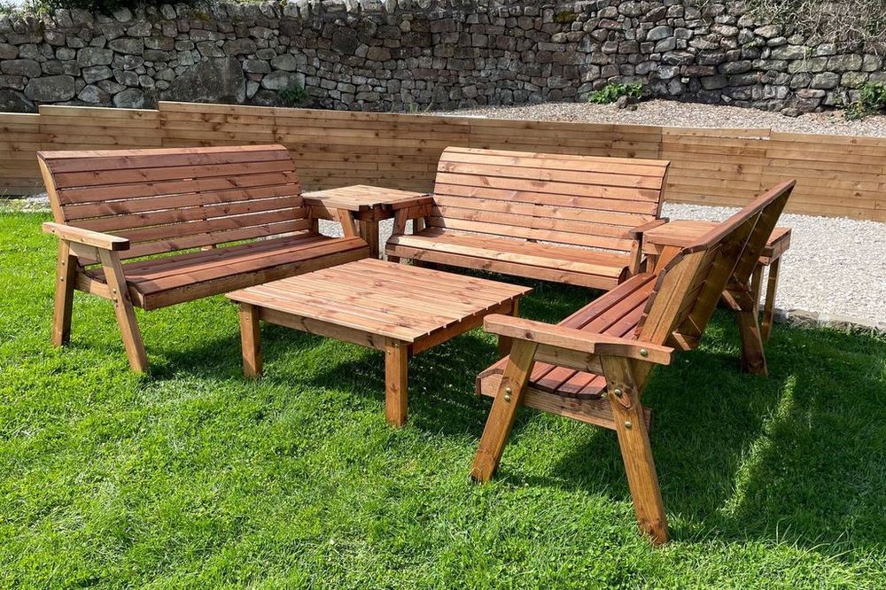 Balmoral Set - Classic English Design with 10-Year Rot-Free Guarantee, FSC-Sourced & Water-Repellent