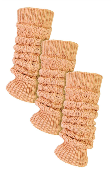 Sock Snob - Ladies 3 Pack Chunky Leg Warmers