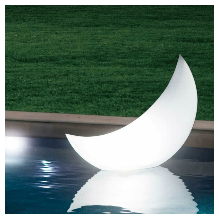 Intex LED Floating Moon Crescent Light for Garden Lighting, 1.35m x 43cm x 89cm