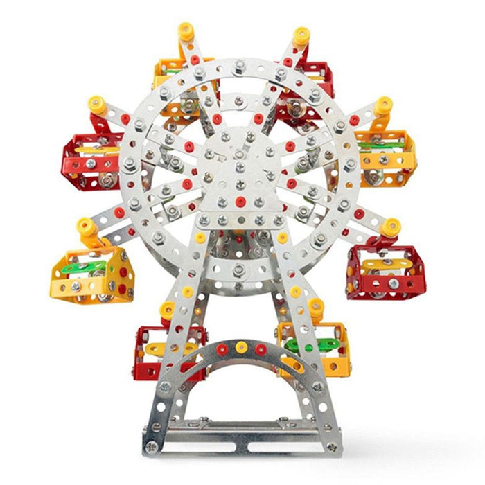 Tobar Workshop Ferris Wheel, 673 Pieces - High-Quality Metal and Plastic Construction Kit