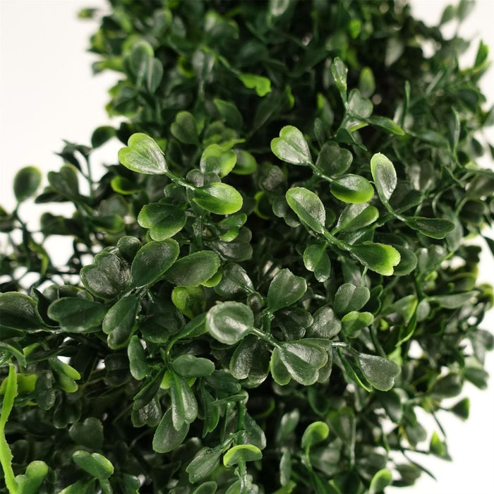 120cm Pair of UV Resistant Boxwood Tree Spiral Topiary - 1058 leaves