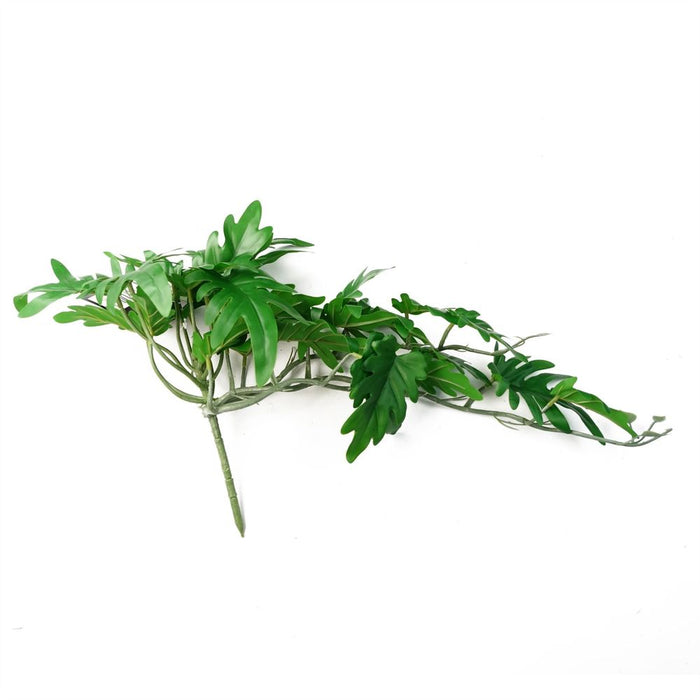 6 x 50cm Artificial Trailing Philodendron Large Leaf Plant