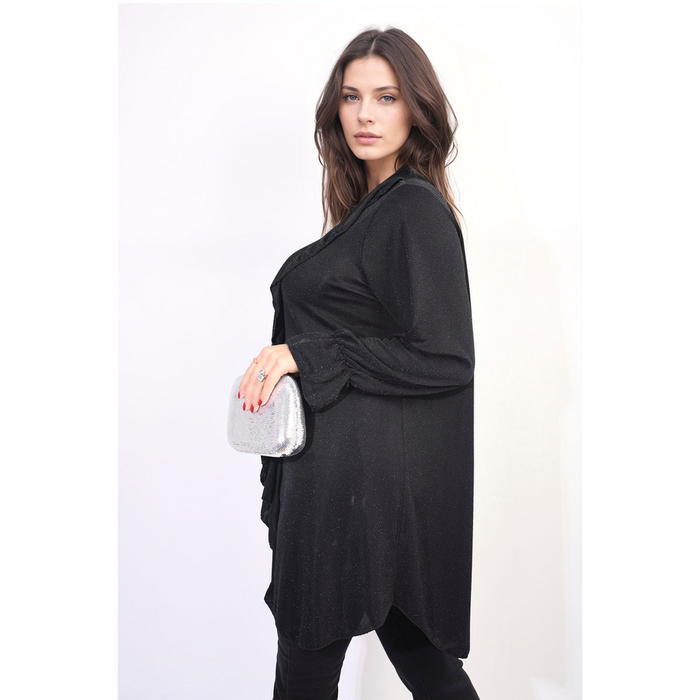 Premium Satin Ruffle Shirt Dress - Chic Style, Ultimate Comfort - Shop Now!