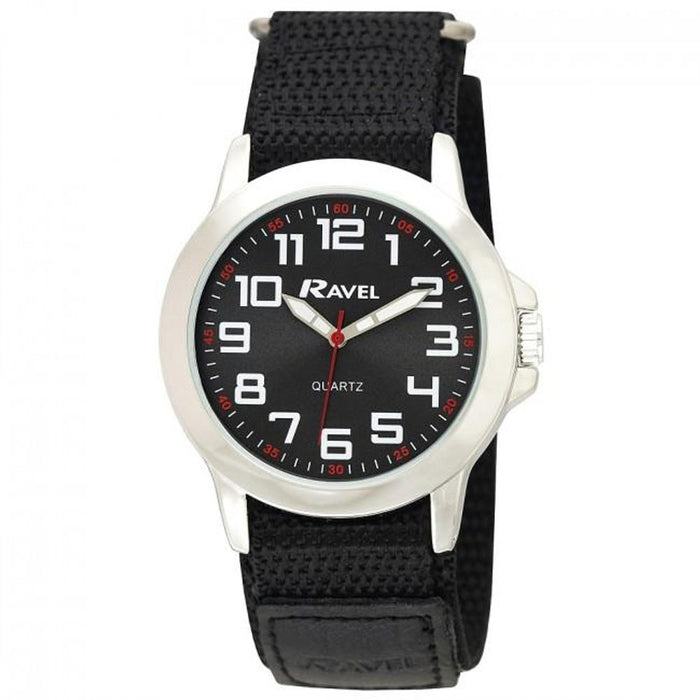 Ravel Men Sports Watch | Arabic Dial | Velcro Strap | R1601.65.13