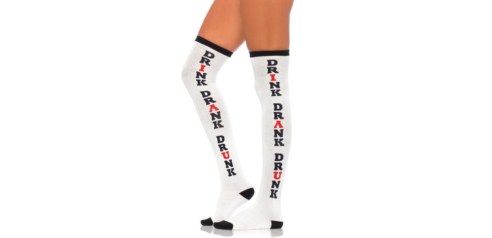 Vinsani Knee High Socks - High Quality Cotton, One Size Fits All, Super Comfort