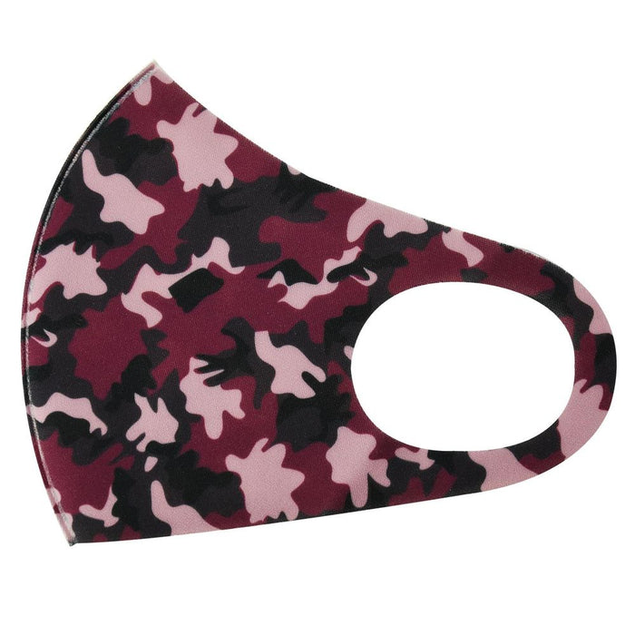 Premium Pink Camo Reusable Womens Face Mask - High-Quality PMS-755035 AS-05374