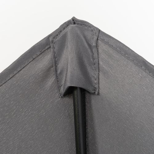 1.96m Parasol Patio Umbrella, Dark Grey