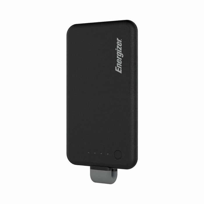 Energizer 4000mAh Power Bank - Black. Fast Charging. Compact Size. Attachable & Portable.