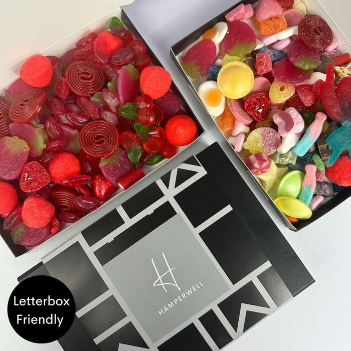 Red Sweets Letterbox Gift Hamper