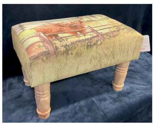 COW FOOTSTOOL