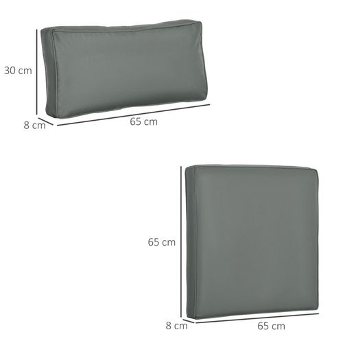 Replacement Cushions for Rattan Furniture, 7 Seat Cushions and 7 Back Cushions