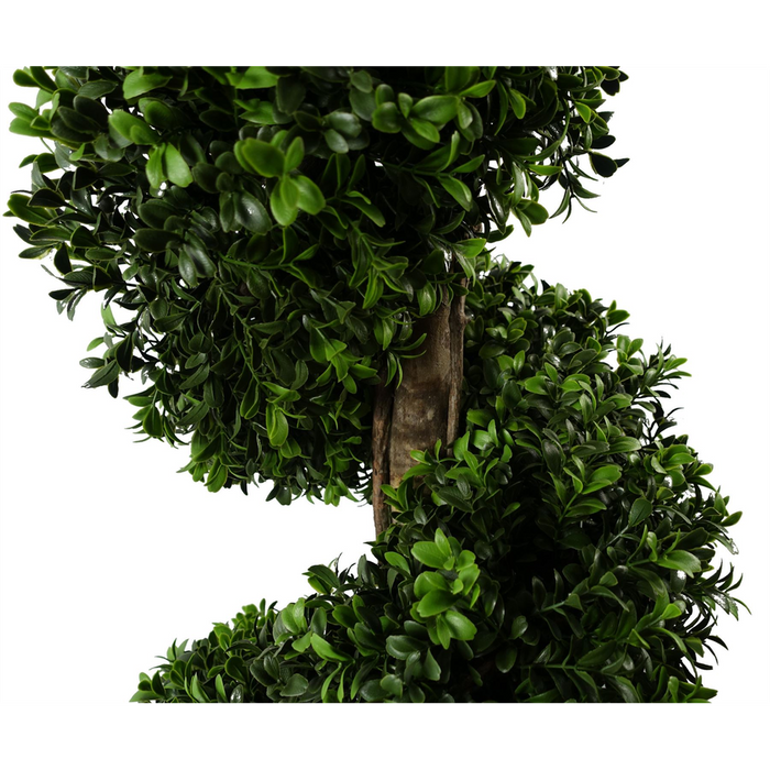 150cm Spiral Buxus Artificial Tree | UV Resistant | Outdoor