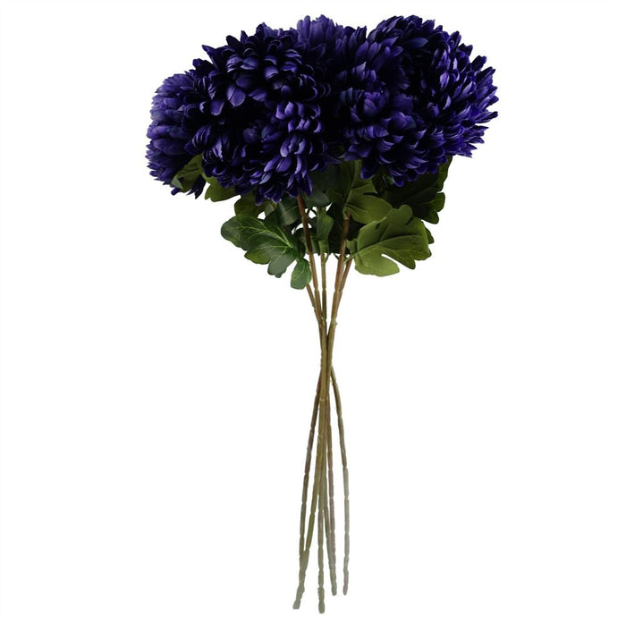 75cm Extra Large Reflex Chrysanthemum - Purple