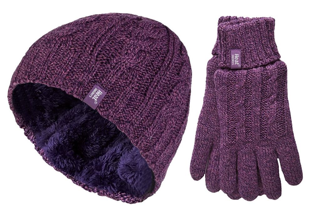 Heat Holders - Ladies Set - Hat & Gloves