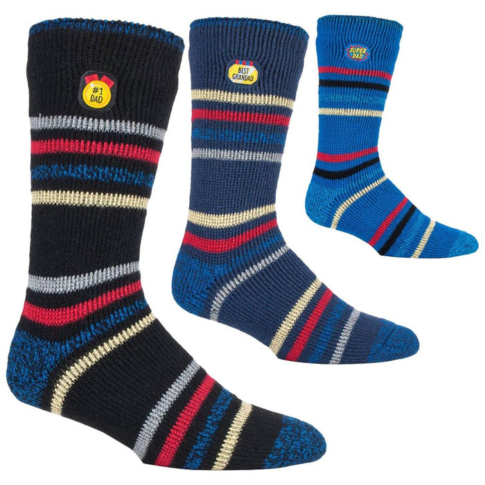 Heat Holders - Male Family Socks (Boxed)