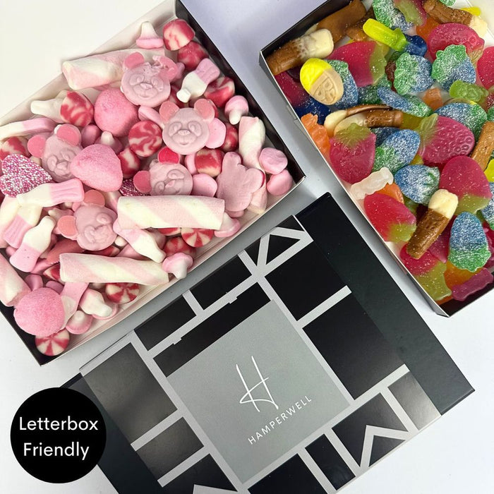 Pink Sweets Letterbox Gift Hamper