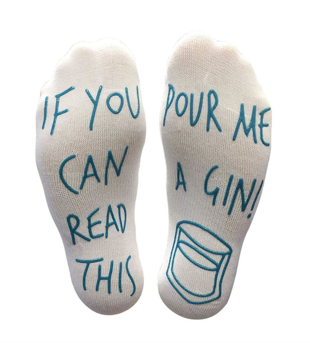 VINSANI Pour Me A Gin Socks - Soft & Warm