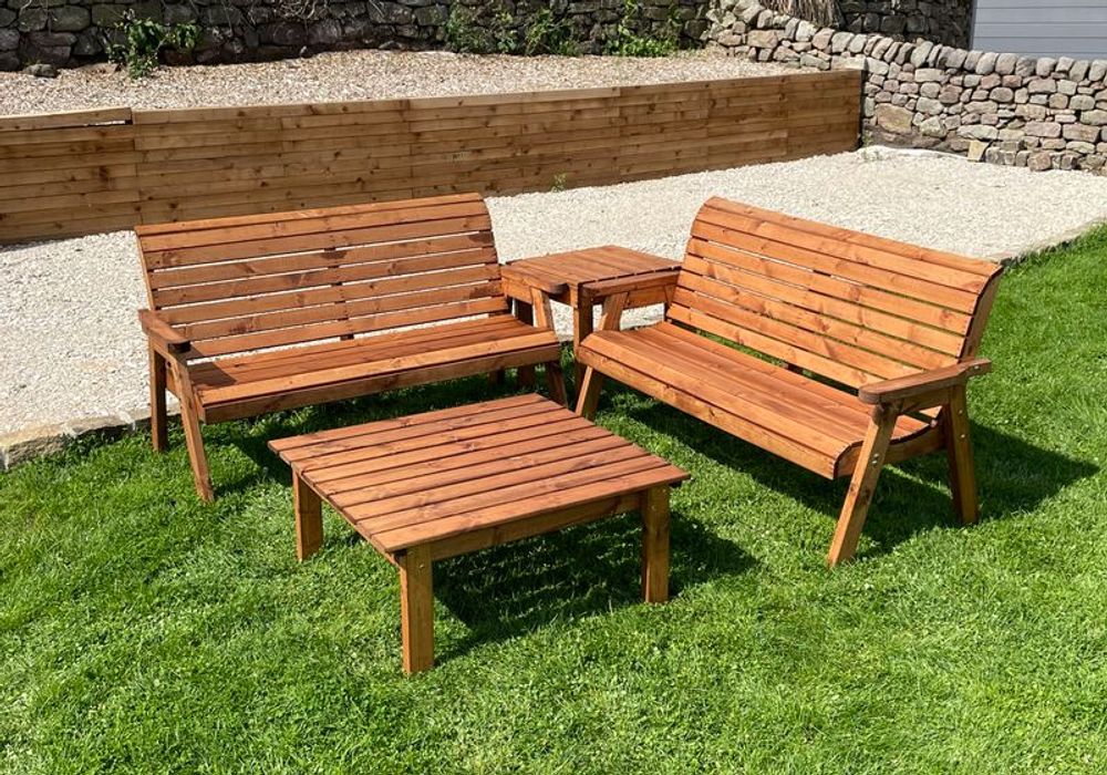 Balmoral Set - Classic English Design with 10-Year Rot-Free Guarantee, FSC-Sourced & Water-Repellent