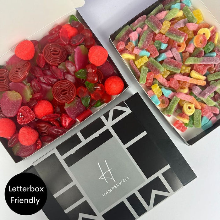 Red Sweets Letterbox Gift Hamper