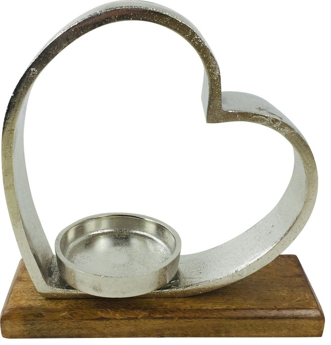 Heart Tea Light Holder 28cm - Beautiful Gift Idea, Robust and Durable - Free Shipping!