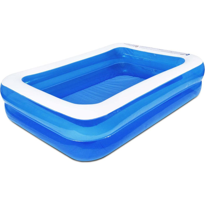 Jilong Rectangular Inflatable Pool - Fun in the Sun with LED Option - High-Quality - Easy Inflation - Large Capacity - Fast Drain - 2 Styles