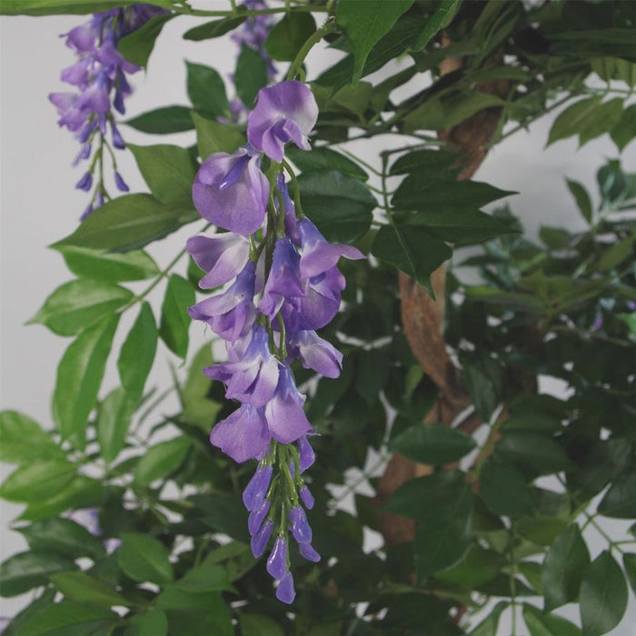 Premium 110cm Artificial Purple Wisteria Tree - Lifelike, Customizable, High Quality