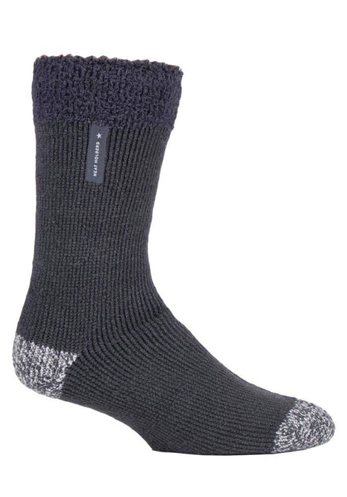 Heat Holders - Men's Sleep Socks - Thick, Warm & Comfortable - 6 Styles - Sizes 6-11 UK 39-45 EU 7-12 US