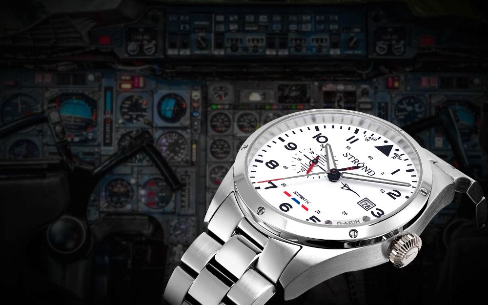 STROND G-AXDN 24h Automatic Watch - White, Sapphire Crystal, Limited Edition