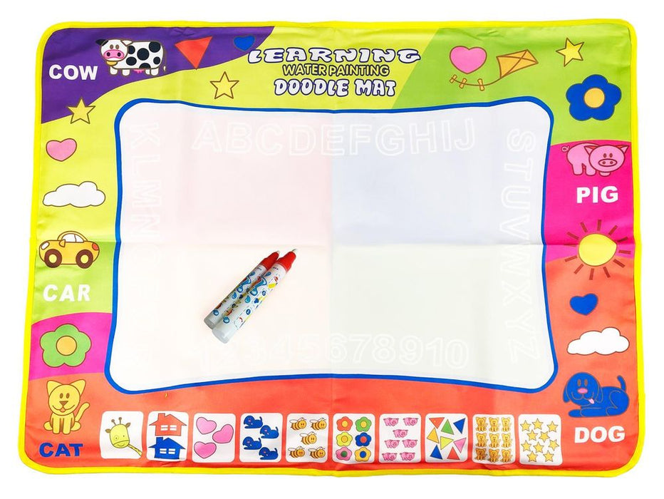 80 x 60 cm SOKA Doodle Mat- Large Water Drawing Board for Kids, Non-Toxic, Magic Pen, Educational Toy