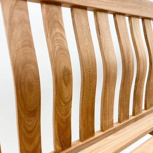 120CM 2 SEAT STRAIGHT BACK BENCH