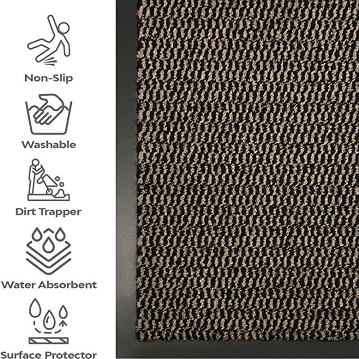 Premium 60x120 Rust-Barrier Mat - Non-Slip, Hard Wearing, Dirt & Moisture Absorbent