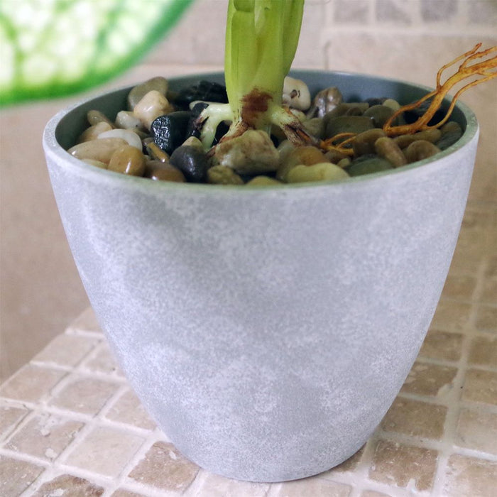 40cm Artificial Taro House Plant - Photorealistic Leaves in Decorative Planter