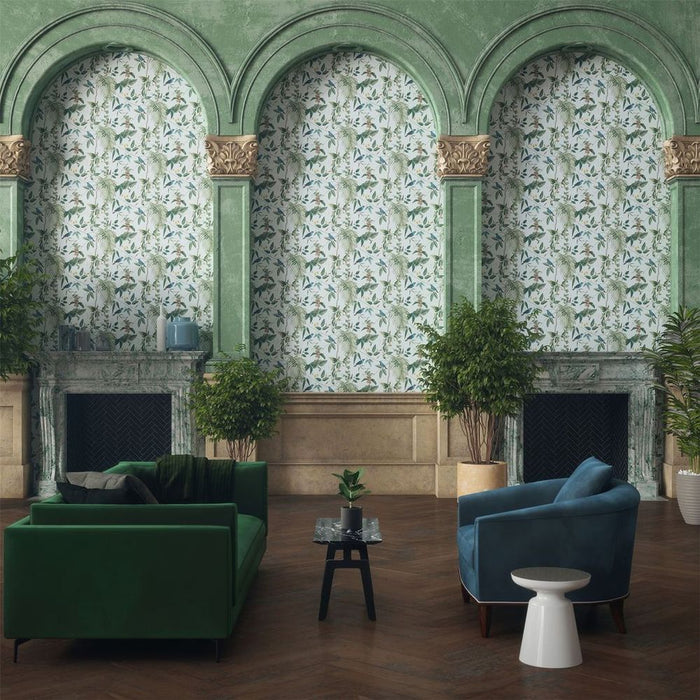 Exotic Garden Blue Sw12 - High-Quality and Captivating Décor