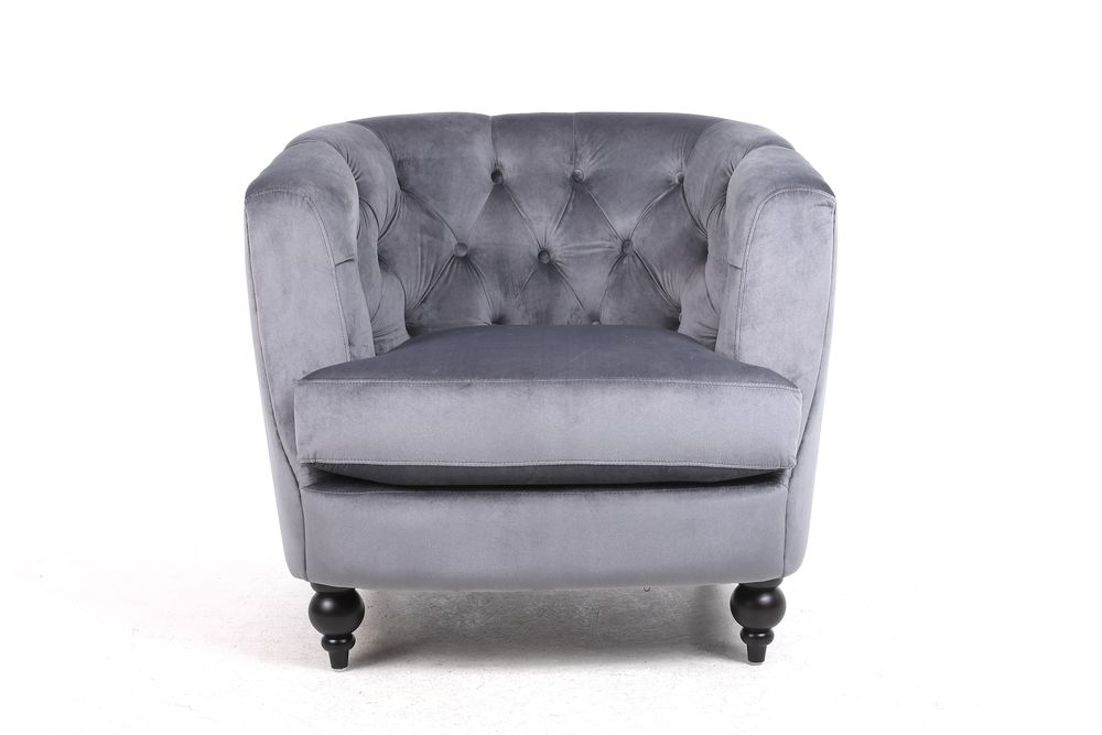 High-Quality 86CM Velvet Armchair - Stylish and Modern | Free Shipping