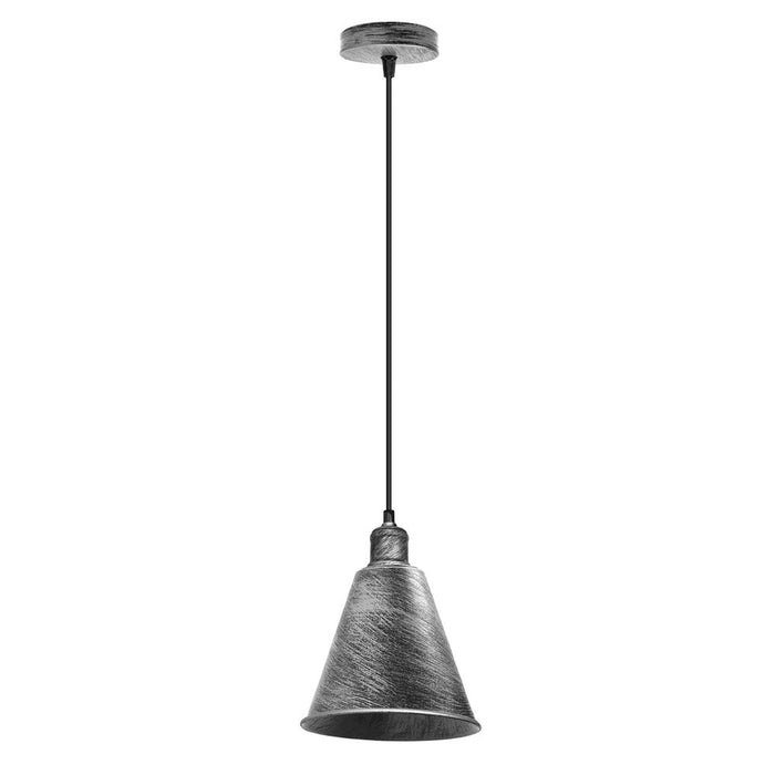 Modern Silver Hanging Pendant Light - High Quality Fixture for Home Décor