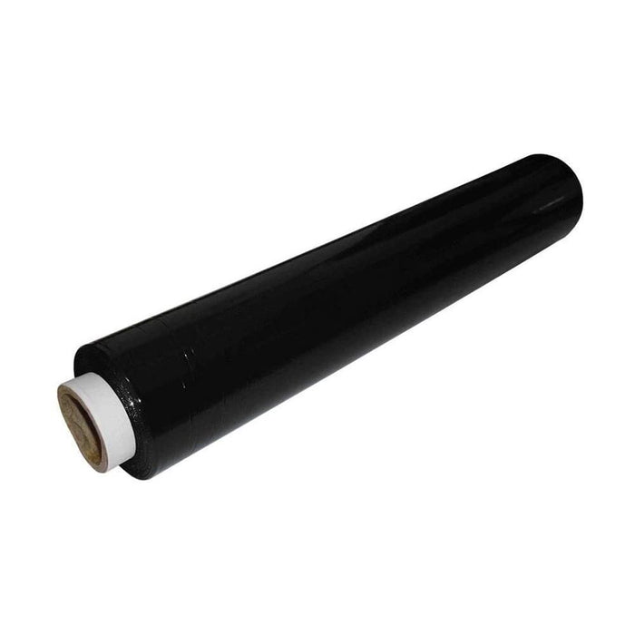 Black Pallet Wrap 400x150 - 1 Roll | Strong, Reliable, Tear-Proof Stretch Cling Film | High Quality Protection and Performance