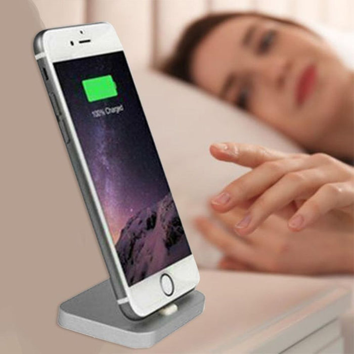 Aquarius Aluminium Phone Dock - Eight-Pin, Space Grey