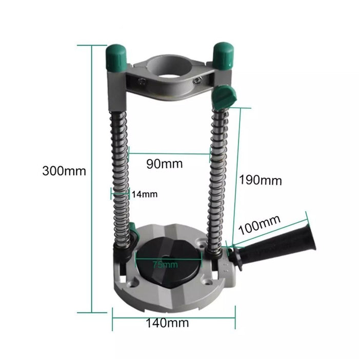 Angle Drill Guide Holder Attachment Positioning Bracket for Electric Drill UK