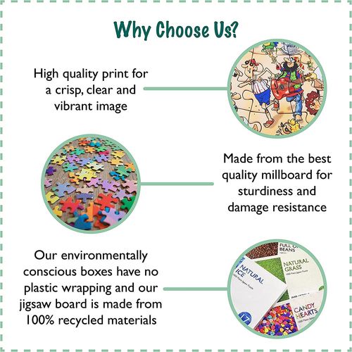 Seaport with the Embarkation of Saint Ursula - National Gallery 1000 Piece Jigsaw Puzzle