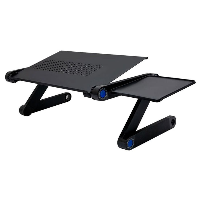 Aquarius Universal Laptop Stand: Adjustable, Durable, Compact Design - Black