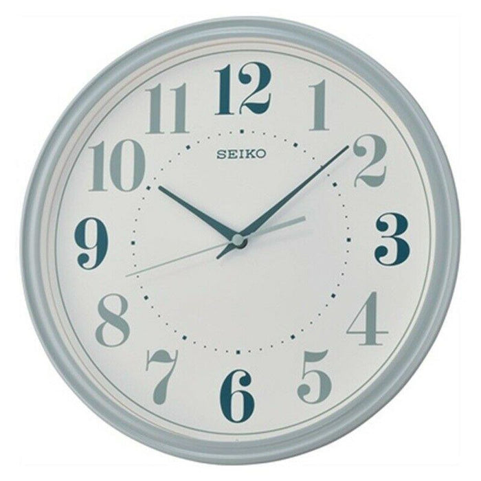 Seiko Decorator Wall Clock - Modern & Stylish Matt Grey QXA740N - 312mm Diameter