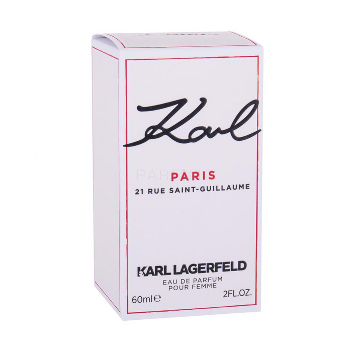 Karl Lagerfeld Karl Paris 21 Rue Saint-Guillaume Eau de Parfum Spray 60ml