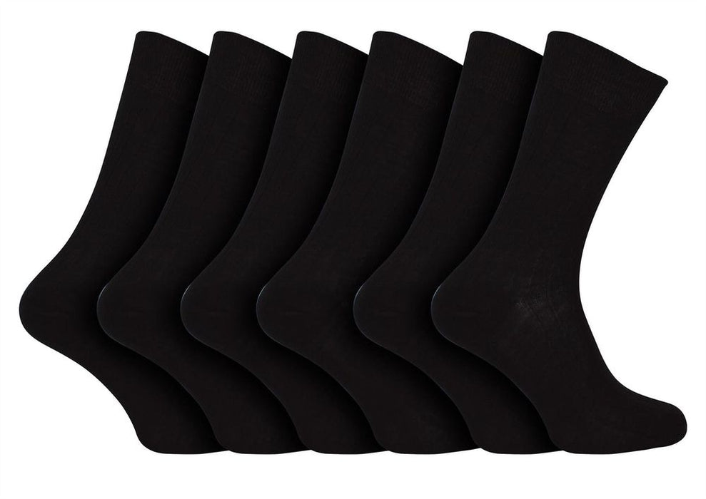 6 Pack 100% Egyptian Cotton Socks