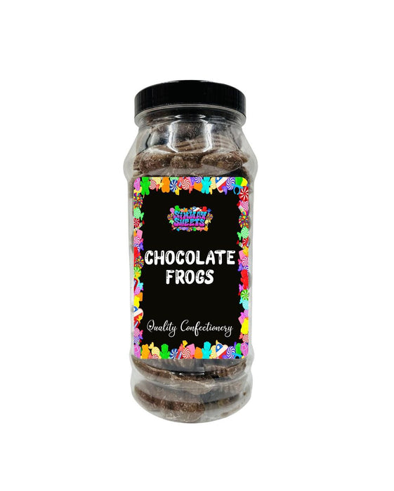 Retro Chocolate Frogs Gift Jar - Delicious Milk Chocolates!