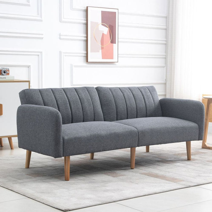 Versatile Adjustable Backrest Sofa Bed - Perfect for Living & Guest Rooms!