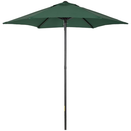 1.96m Parasol Patio Umbrella, Green