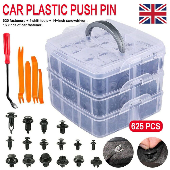 Motors Universal Car Fastener Clips Car Bumper Rivet Expansion Clips Repair Kits